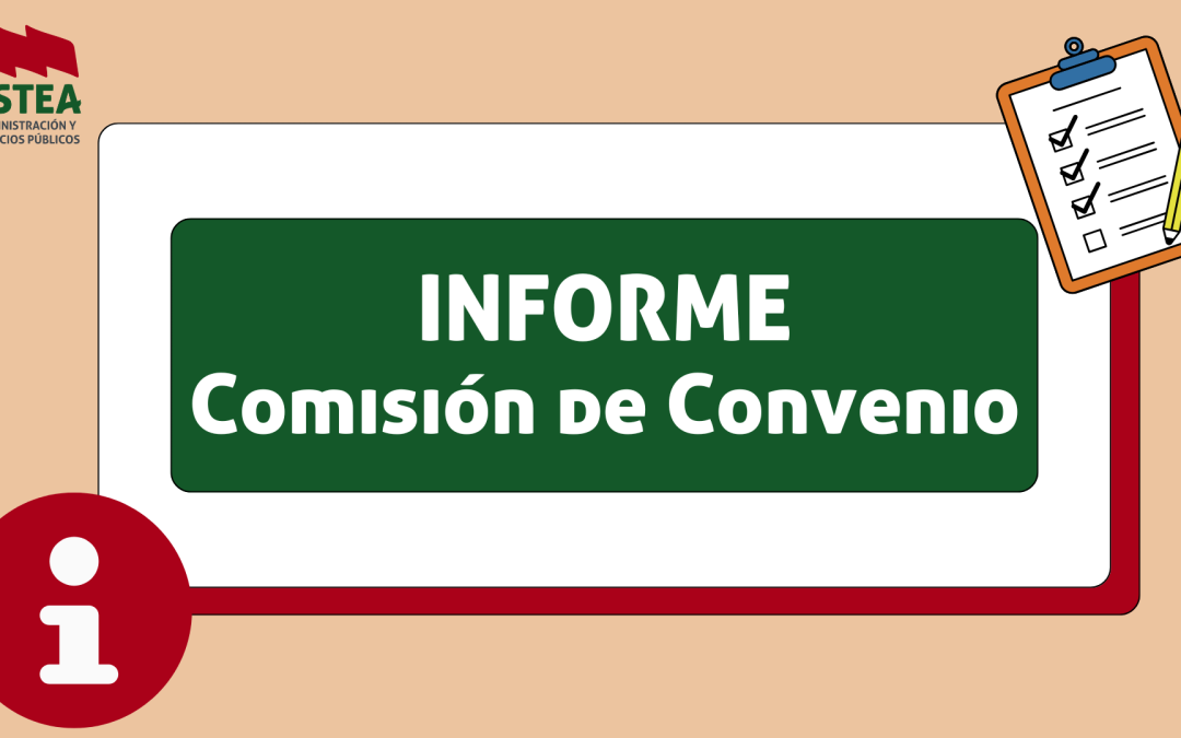 Informe Comisión de Convenio 29 de mayo de 2025